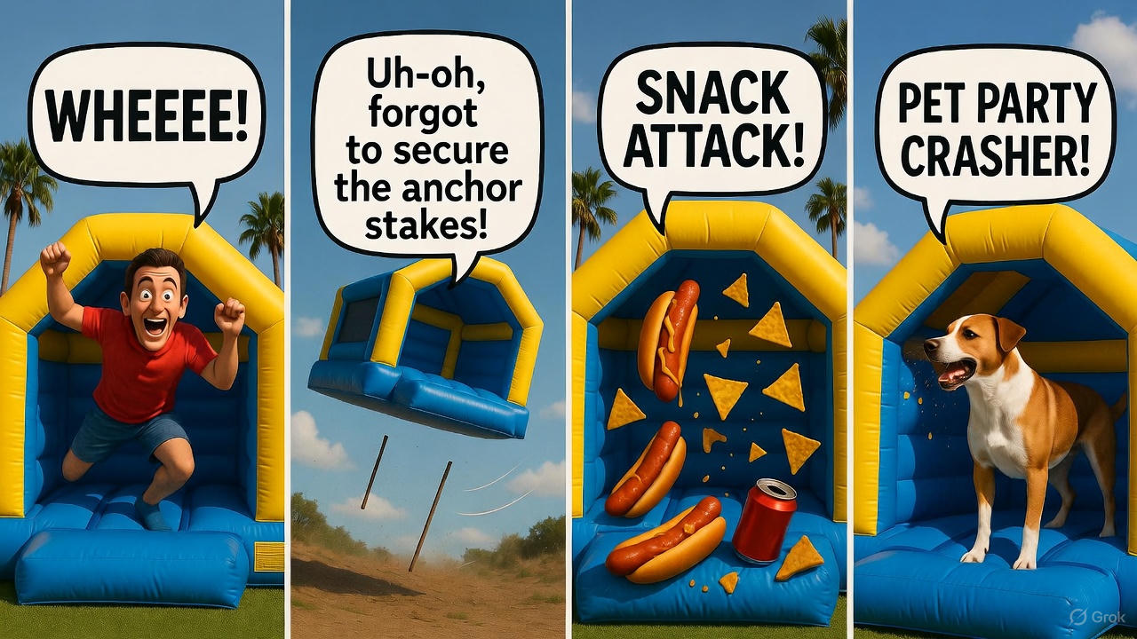 Bounce House Blunders: Hilarious Mishaps and How to Avoid Them in Southwest Florida