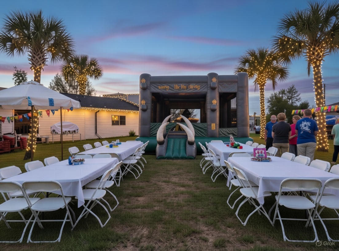 Plan the Ultimate Christmas Break Party with Bounce House Rentals in Cape Coral and Fort Myers