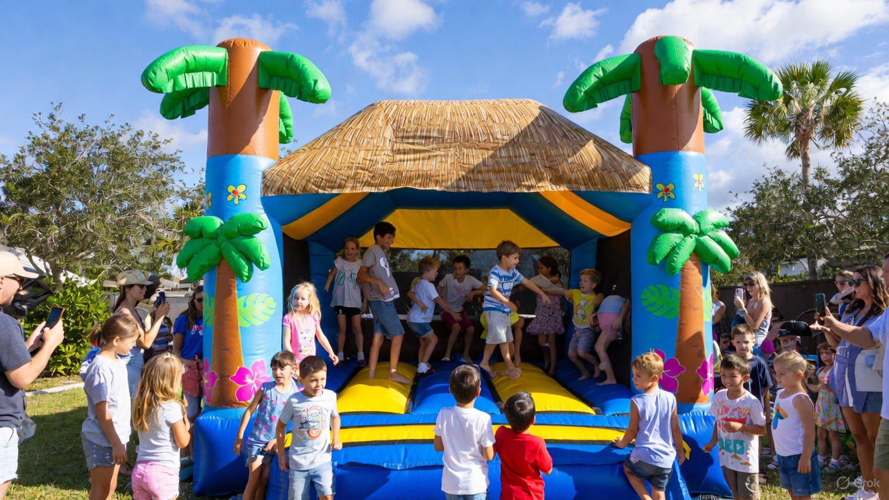 Why Bounce Houses Are the Perfect Addition to Your Cape Coral Thanksgiving Weekend Celebration