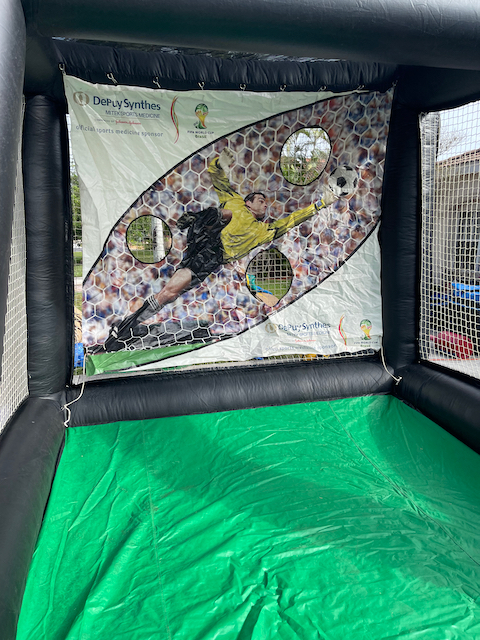 Inflatable Soccer Challenge Game 1
